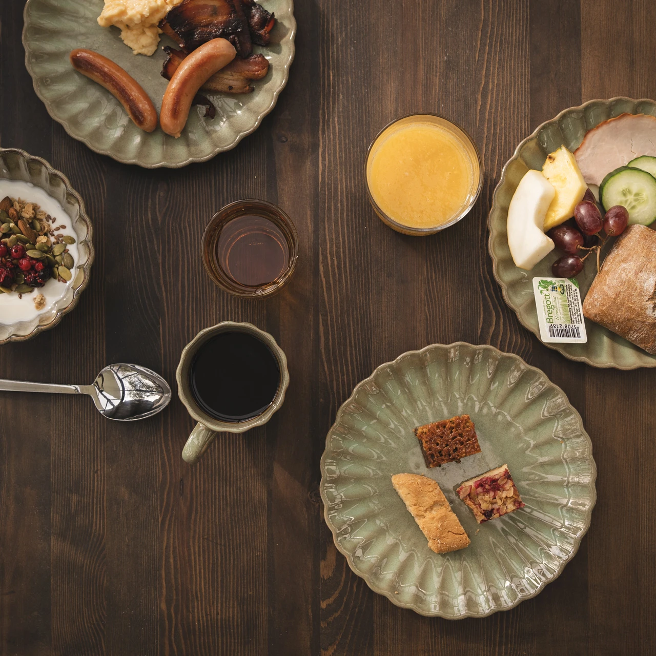 Frukost i Skurup — som på hotell